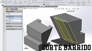 ¿Cómo hacer un corte barrido? | SOLIDWORKS 2014