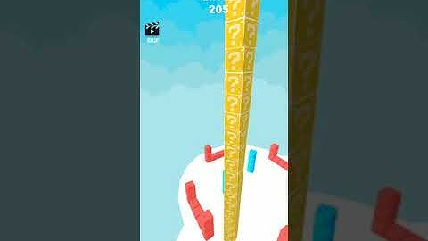 Cube stacker surfer Epic android and iOS gameplay 205
