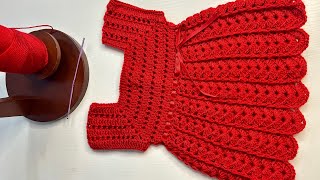 Crochet Dress From 3 To 6 Months  mauracrochet crochet crochettutorial