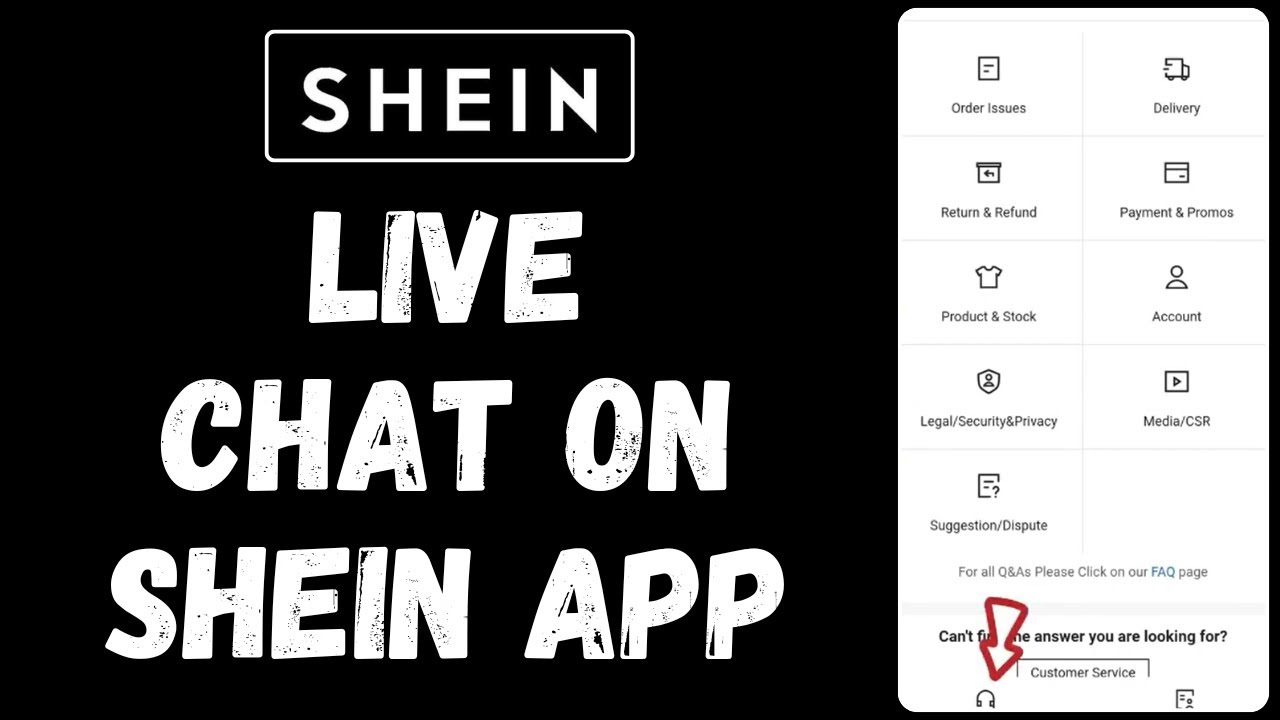 How to Live Chat on Shein App 2024