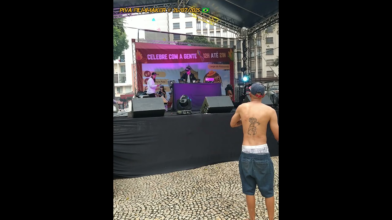 SHOW DE RAP NO LARGO DO PAISSANDU CENTRO DE SP