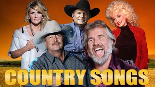 Alan Jackson, Kenny Rogers, Dolly Parton, George Strait ⭐ The Legend Country Songs Of All Time#12