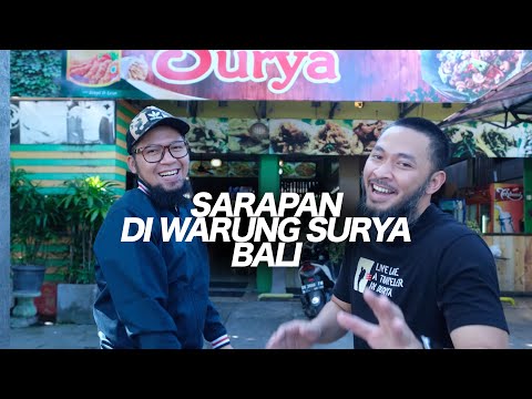 Sarapan Di Warung Surya Bali - Gak boleh di lewatin kalo di Bali