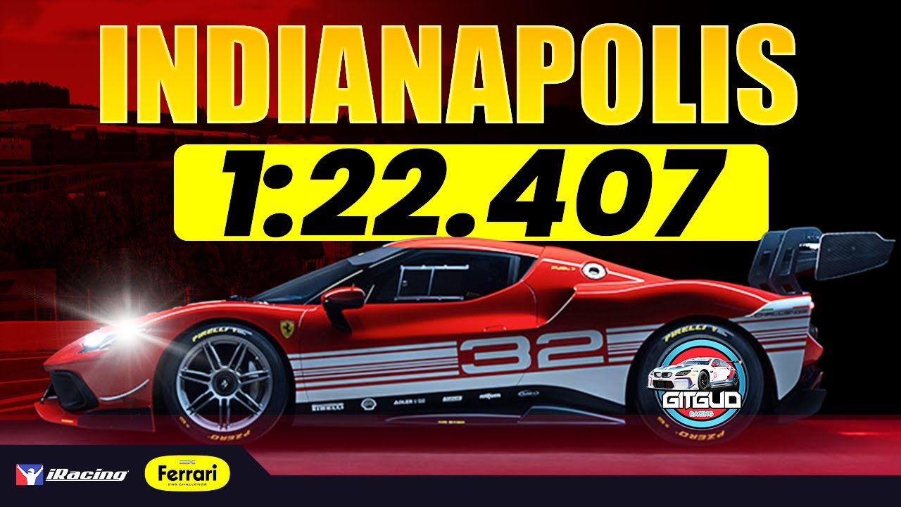 iRacing Ferrari 296 Challenge - Indianapolis Track Guide - 1