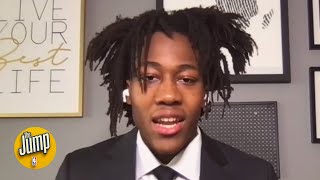 Ayo Dosunmu declares for the 2021 NBA Draft live on The Jump screenshot 5