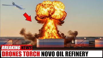 Ukrainian Drones Torch Novokuibyshevsk Oil Refinery — Then ANNIHILATES It | Military Analysis