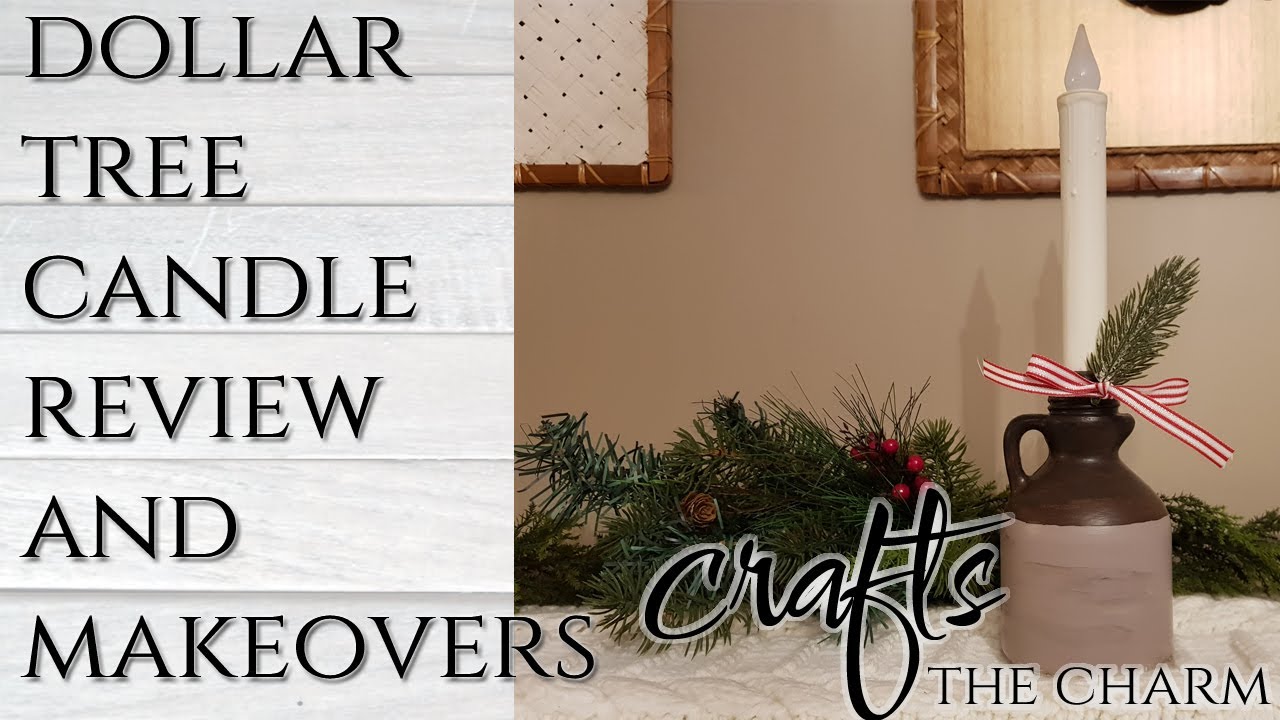 Dollar Tree window candle review, comparison, and high end makeovers
