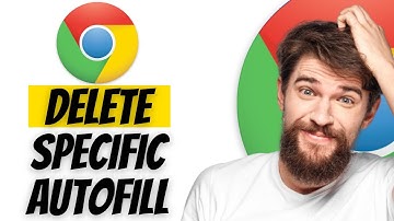 How to Delete Specific Autofill Entries on Google Chrome in Chromebook