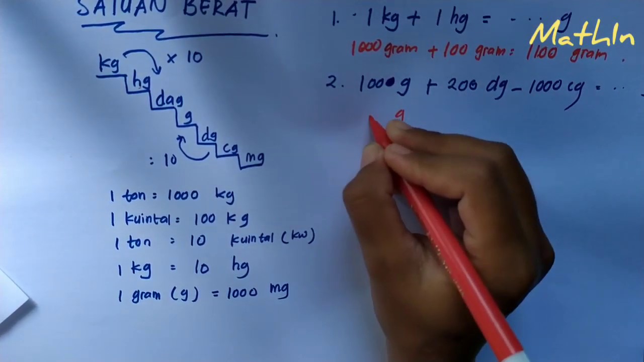 Cara Menentukan Satuan Berat Satu Ton Berapa Kilogram Youtube 9128