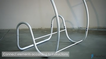 Tension Fabric Snake Display by FormTex