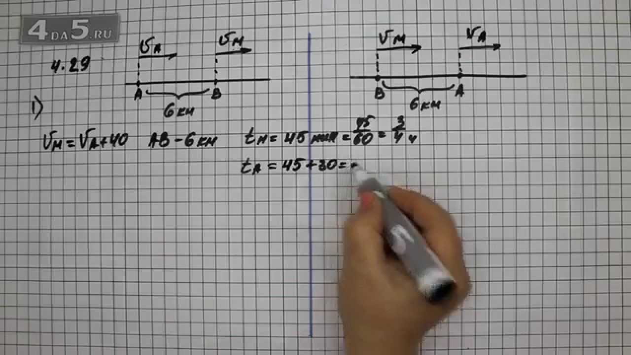 Упражнение 4.29. Алгебра 7 Класс Мордкович А.Г - YouTube