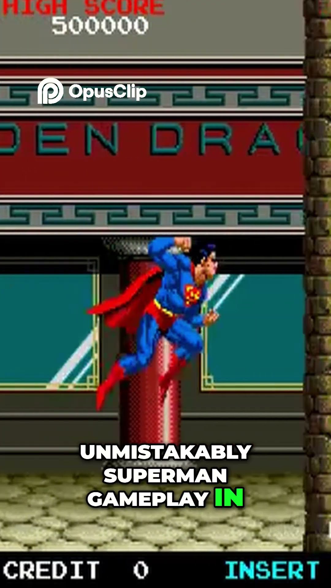 Superman Arcade (1988) Was Pure Retro Madness - YouTube