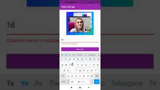 Flutter Video call App with Agora SDK screenshot 1