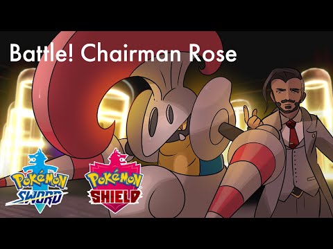 Battle! Chairman Rose WITH LYRICS - Pokémon Sword & Shield Cover