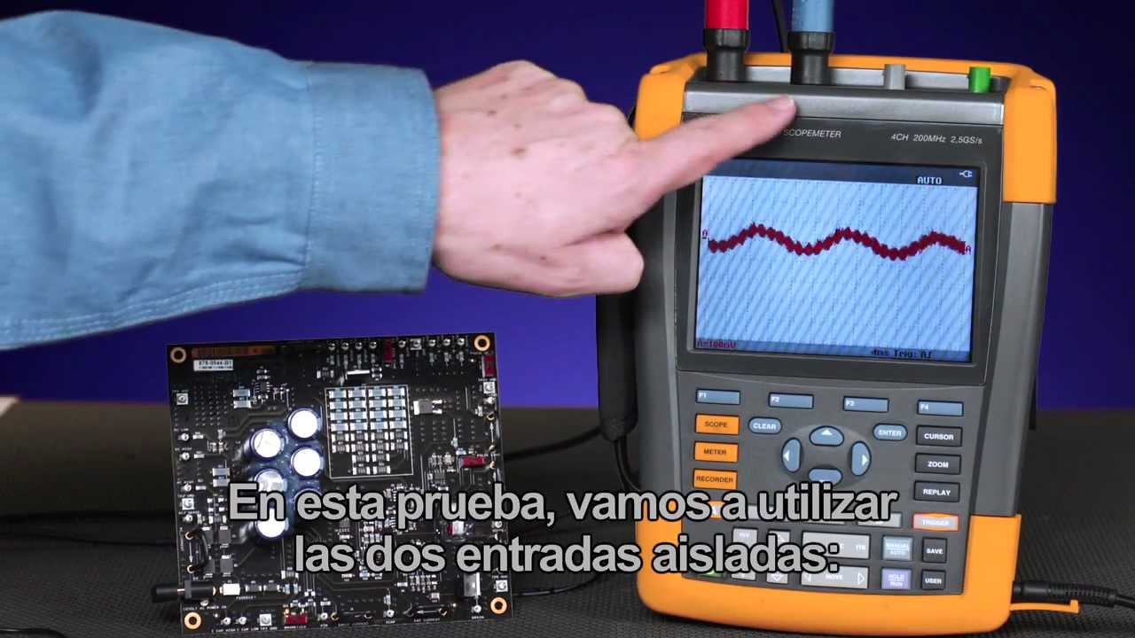 La necesidad de aislar las entradas cuando comprobamos un rectificador