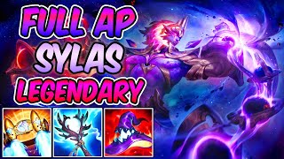 FULL AP LEGENDARY SYLAS MID GAMEPLAY - DARK STAR SYLAS | Best Build & Runes | League of Legends
