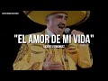 Vicente Fernández - El Amor De Mi Vida (Letra/Lyrics)