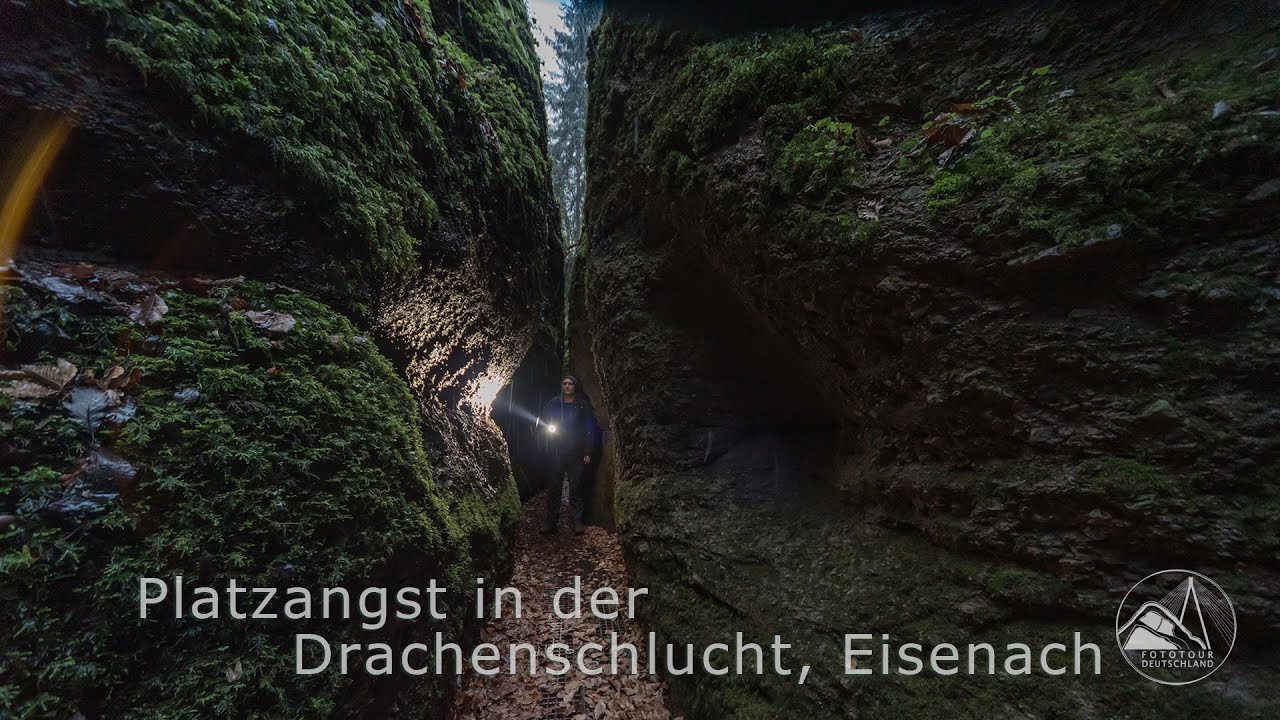 Drachenschlucht, Luisen und Elfengrotte, Eliashöhle - Runde ab Eisenach