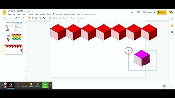 CUBE ILLUSION - Google Slides