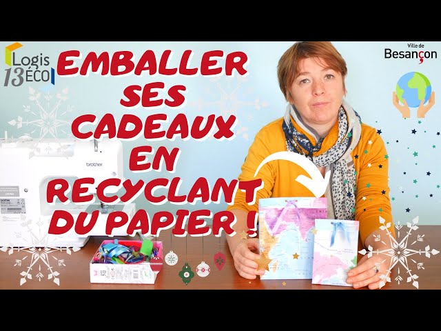 Tuto Facile pour Fabriquer un Sac Cadeau en Papier - Chezlesz .fr