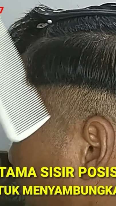 #short #shortsvideo teknik cara potong rambut over comb #shortstutorial