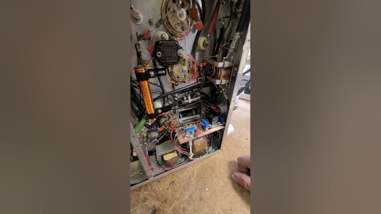 Under chassis mods in the dual 4CX250B linear amplifier 80-10meters