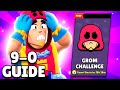 9-0 PRO GUIDE GROM CHALLENGE | BEST TIPS,BRAWLERS - Brawl Stars