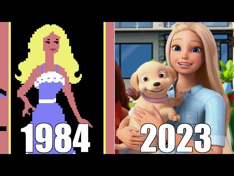 Evolution of Barbie Games [1984-2023]