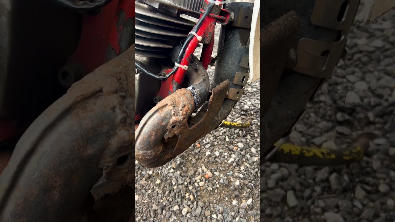 CZ 250/513 - Exhaust pipe big problems 