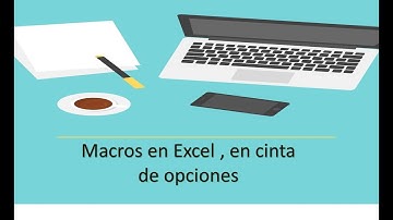 Macros en la cinta de opciones, colocar o vincular macros en cinta de opciones- Excel y mas