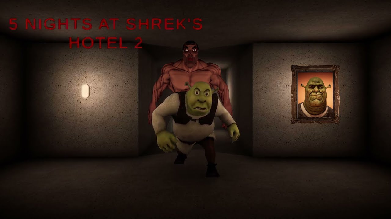 Shrek Gets Destroyed By Alpha Chad | 5 Nights At Shreks Hotel 2 - YouTube