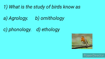 Branch of science quiz