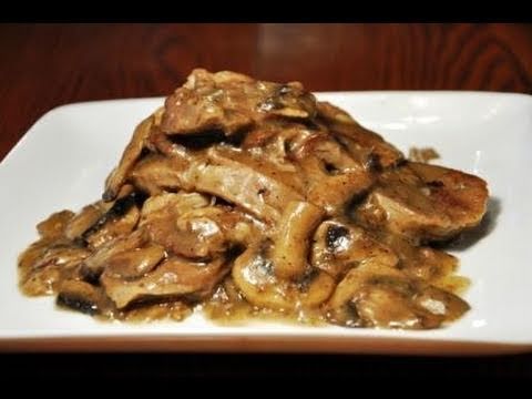 Lengua in Mushroom Sauce | Panlasang Pinoy