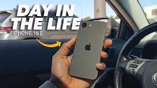 iPhone 16 E - Real Day In The Life Review (Camera & Battery test)