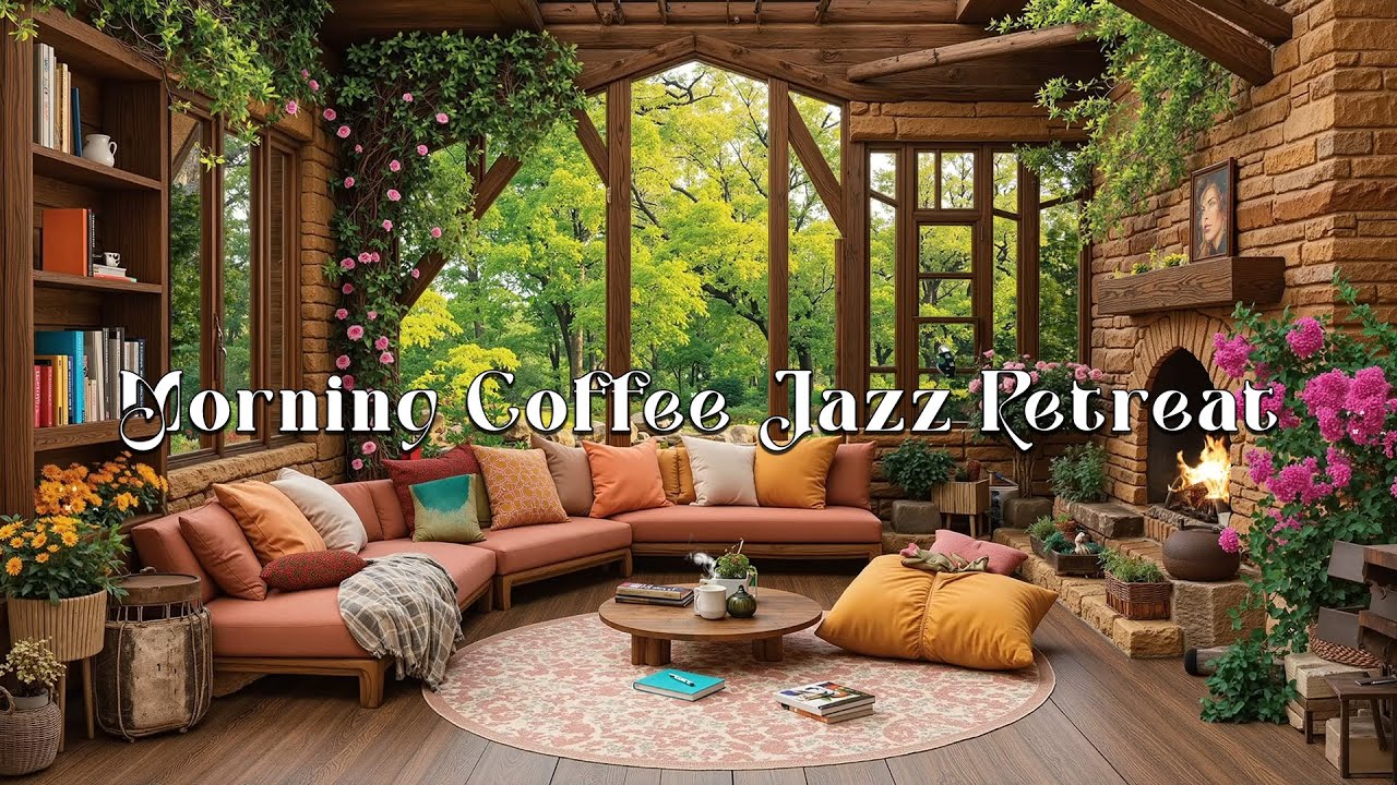 Morning Coffee Jazz Retreat ☕ Cozy Nature Jazz for Peaceful Mornings & Gentle Flow