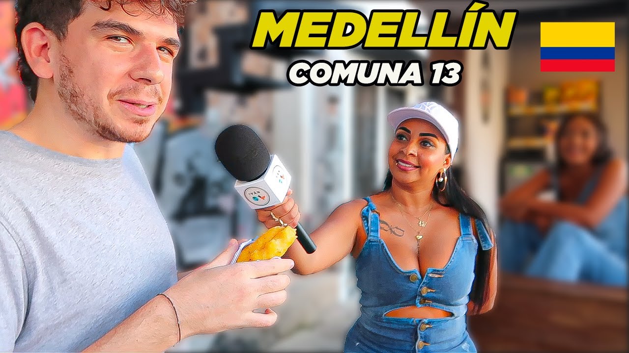 Ligando COLOMBIANAS en la COMUNA 13 de MEDELLÍN!