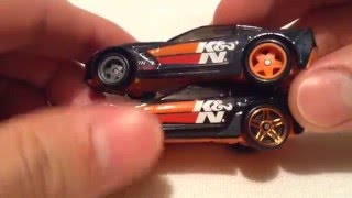 Hot Wheels 2014 Corvette Stingray (2016 D Case Super Treasure Hunt! - HW Speed Graphics - K&N)
