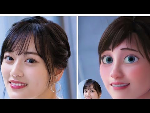 乃木坂46の三期生メンバーをディズニー&ピクサー風キャラクターにしてみた