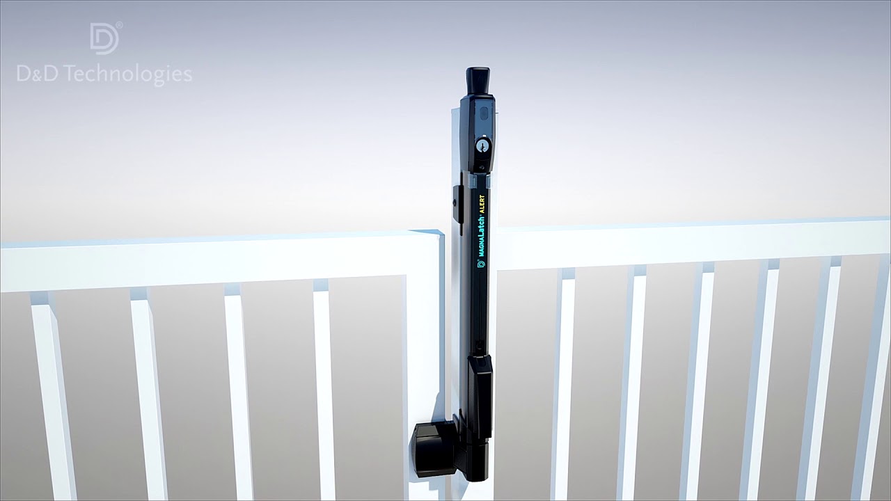 D Technology D&D Technologies MagnaLatch® Alert Installation - YouTube