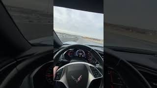 Corvette C7 Stingray Z51 Highway Run #carshorts #cars #corvette