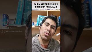 Feliz 2024 al estilo economista, me olvidé subirlo 😅 #microeconomia #econometria #macroeconomia