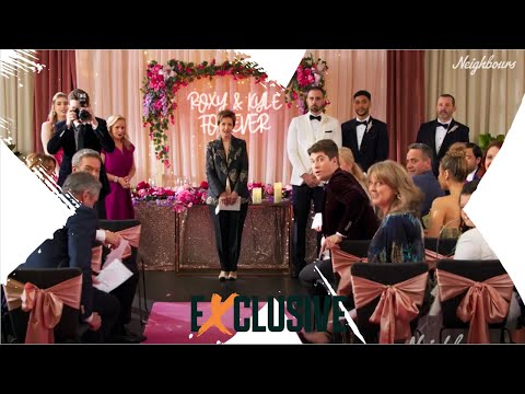 Roxy walks down the aisle | Neighbours