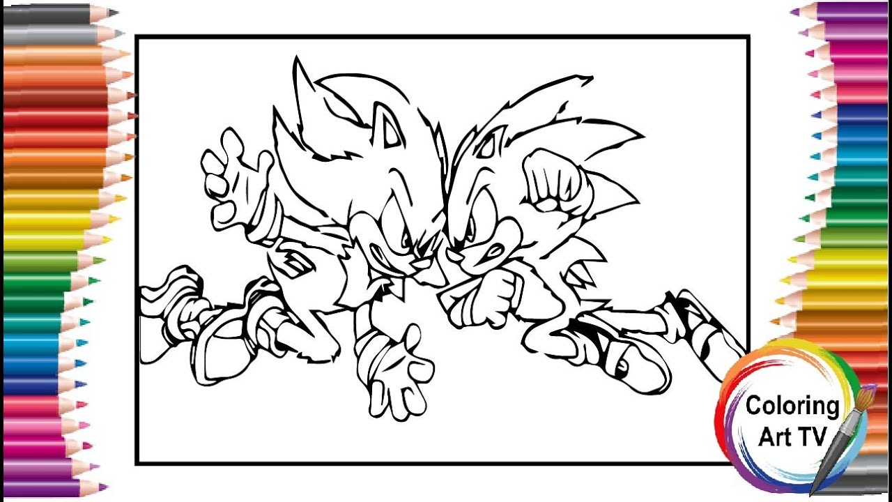 Sonic vs Silver vs Shadow Coloring Pages/Mendum - Beyond (feat