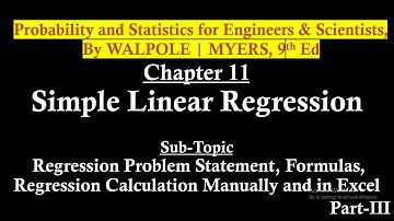 Linear Regression Method | Regression Equation | How to find the regression equation Part 3