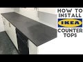 How To Install Laminate / IKEA Countertops | Quick and Easy!