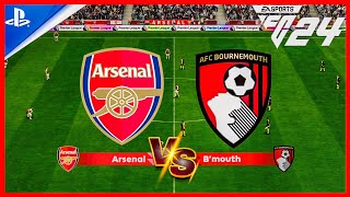 EA FC 24 - Arsenal vs Bournemouth | Premier League 23/24