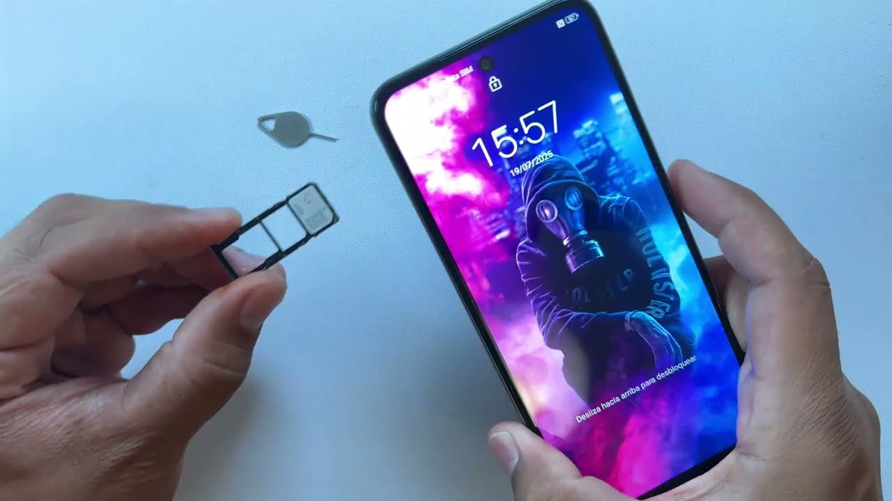 Como Insertar o Quitar Tarjeta Sim en ZTE AXON 70