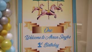 Baby Ahran Singh turns ONE - 1st Birthday Party at Palazzo Versace Hotel Dubai