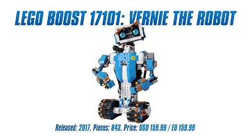 LEGO Boost 17101: Vernie the Robot test