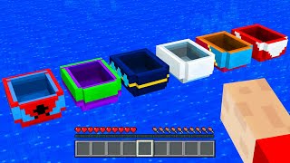 Only OP Minecraft Players Have SUPERHERO BOATS!